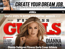 Tablet Screenshot of fitnessgurls.com